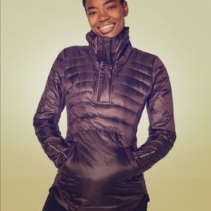 Lululemon Down for a run pullover II Cherry size 2